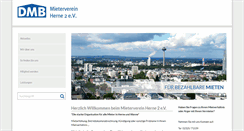 Desktop Screenshot of mieterverein-herne.de